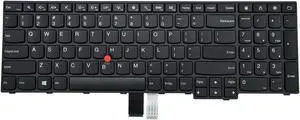 AUTENS Keyboard for Lenovo ThinkPad E550 E550c E555 E560 E565 Laptop No Backlight, US Laptop Keyboard Replacement