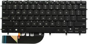 AUTENS Keyboard for Dell XPS 9343 9350 9360, Inspiron 7347 7348 7352 7547 7548 Laptop Backlight No Frame, US Laptop Keyboard Replacement