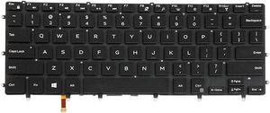 AUTENS Keyboard for Dell XPS 15 9550 9560 9570 7590 / Inspiron 7558 7568 / Precision 5510 M5510 Laptop Backlight No Frame, US Laptop Keyboard Replacement