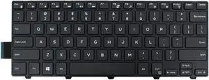 AUTENS Keyboard for Dell Inspiron or Vostro 3441 3442 3443 3445 3446 3449 3451 3452 3458 3459 3462 3465 3467 3468 3473 3476 3478 Laptop (No Backlit), US Laptop Keyboard Replacement