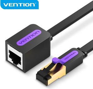 Ethernet Cable RJ45 Cat 7 Extender Cable Male to Female Lan Network Extension Cable Cord for PC Laptop(1.64ft)