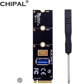 NGFF M.2 to USB 3.0 Transfer Card M2 M Key to USB3.0 Adapter For PCI E 1x to 16x Riser Card For Miner