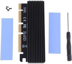 1Pc M.2 NVMe SSD Adapter M2 to PCIE 3.0 X16 Controller Card M Key Interface Card