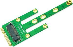 mSATA 3.0 to M.2 NGFF SATA SSD Adapter Board Riser Card for PC Computer M.2 SATA SSD B Key to mSATA Raiser mSATA to M.2 Adapter
