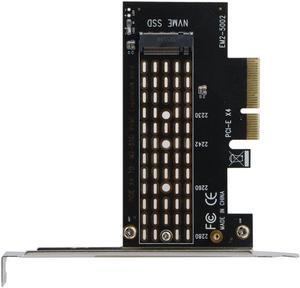 PCI E 4X to M2/M.2 SATA Adapter/PCI Express M.2 SSD PCIE Adapter M.2 NVME/M2 PCIE Adapter Computer Expansion Cards M2