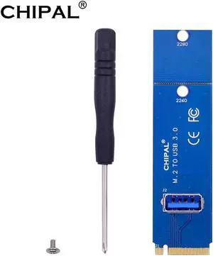 NGFF M.2 to USB 3.0 Transfer Card Riser Card Adapter M2 M Key Adapter for PCI E 1x to 16x Riser Card For BTC Miner