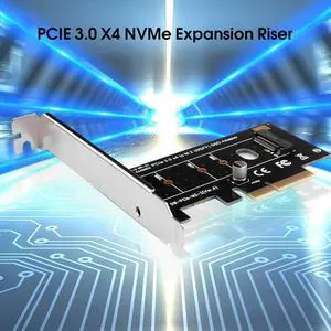 M.2 NVMe SSD NGFF TO PCIE X4 adapter M Key interface card Support PCI Express 3.0 x4 2230 2280 Size m.2 FULL SPEED