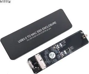 Aluminum Alloy SSD Case Computer USB 3.0 SSD Enclosure Home Office Supplies for Apple MacBook Air Pro Retina 2013/2014/2015/2016