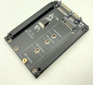 Metal Case B+M Key M.2 NGFF SSD To 2.5 SATA 6Gb/s Adapter Card With Enclosure Socket M2 NGFF Adapter W/ 5 Screw M.2 SATA Adapter