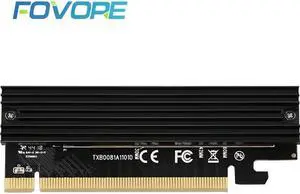 m.2 to pcie x16 adapter Card pci e to m .2 convert adapter NVMe SSD Adaptor m2 M Key Interface PCI Express 3.0 x4 2230 2280 Size