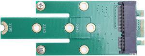 M.2 B + M Key to mSATA Mini PCI-E PCI-Express SATA 3.0 SSD Male Converter Adapter Card For 2242/2260/2280 m2  SSD