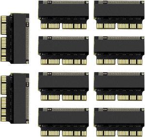 10pcs m.2 Adapter PCIe M2 to SSD for Apple Laptop for Macbook Air Pro 2013 2014 2015 A1465 A1466 A1502 A1398 PCI E x4