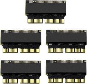 5pcs m.2 Adapter PCIe M2 to SSD for Apple Laptop for Macbook Air Pro 2013 2014 2015 A1465 A1466 A1502 A1398 PCI E x4