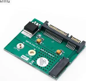M.2 NGFF SSD to SATA 2.5" Adapter M.2 to SATA Converter Card Computer Components 3.3V LED B Key Connector for 2230 2242 M2 SSD