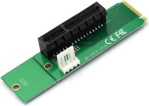 PCI E Riser Card M.2 Port to PCIE Expansion LM 141X V1.0 Drive M2 to PCI E X4 Adapter Card for Desktop PC