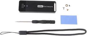 1Set M2 SSD Case NVMe NGFF M.2 SSD Enclosure USB3.1 Type C Gen2 for In tel 2230 2242 NVME Hard Drive Disc Box