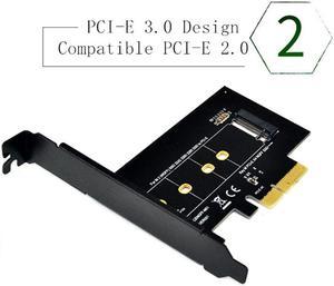 PCI Express PCI E 3.0 X4 to M.2 NGFF M Key Slot Converter Adapter Card M2 Nvme PCIE SSD Riser Card for Desktop Support 2230 22