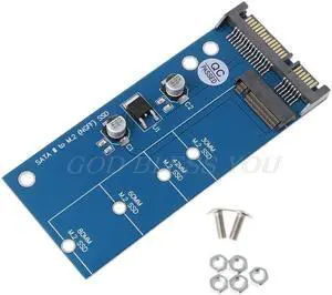 M2 Next Generation Form Factor SSD SATA3 SSDs To SATA Expansion Card Adapter SATA To Next Generation Form Factor Converter