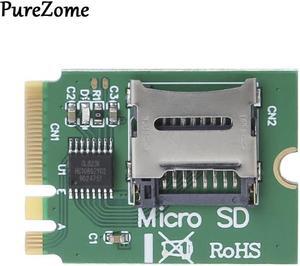 M2 NGFF Key A.E WIFI Slot to Micro SD SDHC SDXC TF Card Reader T Flash Card M.2 A+E Card Adapter Kit