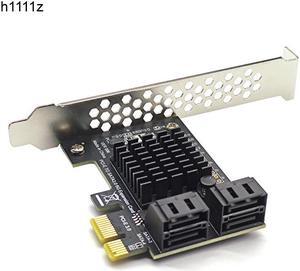 PCI e Adapter 4 Port  3.0 to PCIe x1 GEN3 Expansion Adapter Card  3 III PCI-e PCI Express Converter ASMedia ASM1064