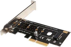 Pci E Pci Express 3.0 X4 To Nvme M.2 M Key Ngff Ssd Pcie M2 Riser Card Adapter