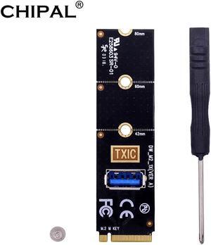 NGFF M.2 to USB 3.0 Transfer Card M2 M Key to USB3.0 Adapter For PCI E 1x to 16x Riser Card For Litecoin Bitcoin Miner