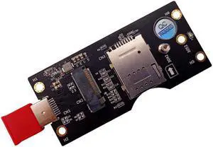 NGFF M.2 to USB 3.0 Adapter with Dual NANO SIM card Slot for 3G/4G/5G Module M2 Screw