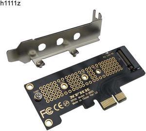 NVMe PCIe M.2 NGFF SSD to PCIe x1 adapter card PCIe x1 to M.2 card with bracket