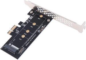 1PCS PCIE to M2 Adapter PCI Express 3.0 x1 to NVME SSD Adapter Support 2230 2242 2260