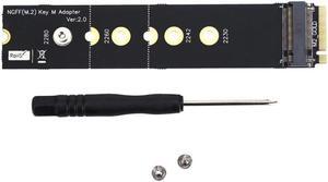 PCI E Riser Card M.2 NGFF Expansion Card M key nvme PCIE M2 SSD Extender Adapter Converter Card with Screws tools