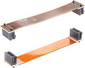 2pcs PCI-E Video Card Cable Connector Scalable Link Interface 7" 12cm PCI-E Cable Flexible SLI Bridge For ASUS NVidia