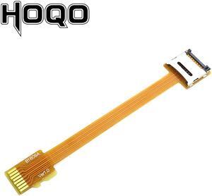 Micro SD / TF Memory Card Kit Male to Female Extension Cable Soft Flat FPC Cable Extender 10cm