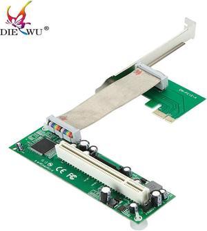 PCI-E PCI express to PCI adapter cable mini pcie x1 to x16 Riser card for bitcoin miner