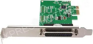 Parallel Port DB25 LPT Printer to PCI-E Express Card Converter Adapter Win7