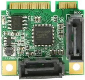 MINI PCI Express SATA Raid Card Converter Adapter Mini PCI-E to 2Ports Sata 3 Controller 6G