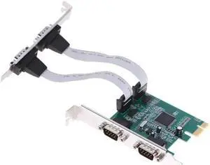 PCI-E to 4 Serial Port Expansion Card RS232 Interface Adapter Card with Long Winding Displacement for Printer