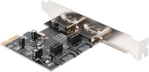 Desktop PCI-E to SATA 3.0 Expansion Card 2-Port SATA 3.0 + 2-Port ESATA Support SSD System Start For Windows 2003 / XP / Vista