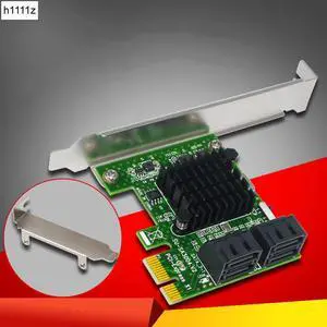 SATA3.0 PCI-Express Expansion Card 4-port SATA 6Gb PCI Express 1X PCI-E to SATA III Convert Card Adapter for SSD IPFS BTC Mining