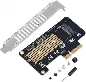 NGFF M.2 Mkey NVME SSD to PCI-E 4X Adapter Extender Riser Card
