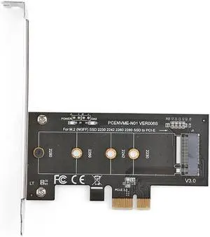 PCIe NVMe M.2 Ngff Ssd To Pci-e Pci Express 3.0 X4 X8 X16 Adapter Card Convert