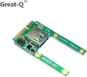 Mini PCI-E Card Slot Expansion to USB 2.0 Interface Adapter pci express Riser Card adapter