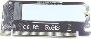 M.2 NVMe SSD NGFF TO PCIE 3.0 X16 Adapter with LED M Key Interface Card Suppor PCI Express 3.0 x4 2230-2280 Size m.2 FULL SPEED