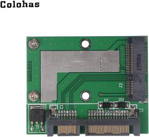 2.7/5cm PCI-E mSATA SSD to SATA Converter Card Mini PCI-E SATA 1.8 inch to SATA 2.5" 22 Pin HDD Adapter for Laptop PC