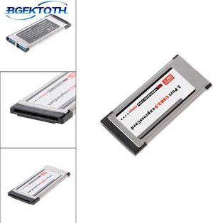 Notebook 3.0USB Expansion Card NEC PCI-E PCI Express To 2 Port USB 3.0 34 mm Expresscard Card Converter Adapter