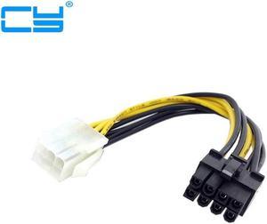 10pcs PCI-E PCI Express PCIE 6 Pin Male to 8 Pin Female Video Card Extension Cord Power Cable