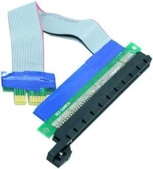 Riser PCI-E pcie PCI-Express PCI Express 1x 16x pci-e pcie x1 x16 Extension Flex Cable Extender Converter Riser Card Adapter