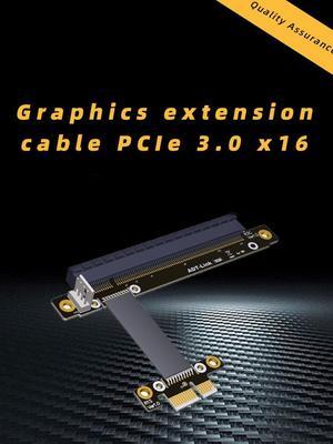 Gen3.0 PCIe Riser Card 1x to 16x Adapter No need USB , PCI-E x1 x16 GPU Riser Adapter for Bitcoin Mining NVIDIA AMD Card
