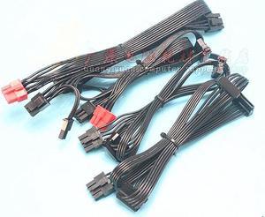 PCI-E Dual 8pin(6+2) /pcie 6+2pin /SATA 15pin /IDE 4pin modular Power supply cable for Thermaltake TR2 RX series