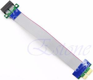 Flex Ribbon PCI Express PCI-e PCIe Riser Card Extender Extension Ribbon Cable