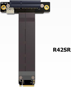 R42SF/R42SL/R42SR PCIe x4 3.0 Extension Cable PCI Express 4x To M.2 NVMe M Key 2280 Riser Card Gen3.0 Extender Line 32G/bps